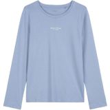 Marc O'Polo - Pyjamabovendeel - Effen - Regular Fit - Lange Mouwen - Puur Katoen