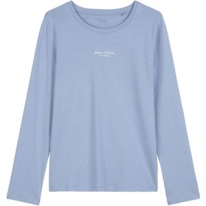 Marc O'Polo - Pyjamabovendeel - Effen - Regular Fit - Lange Mouwen - Puur Katoen