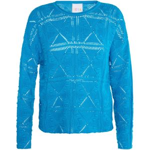 IZIA Trui 'Eyota'  hemelsblauw