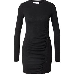 EDITED Gebreide jurk 'Bienke'  zwart