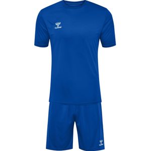 Hummel - Playful Set - T-shirt met Korte Mouwen en Shorts - Lichtgewicht Polyester Tricot