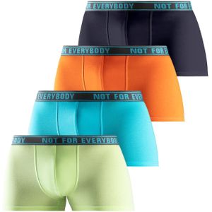 Bruno Banani Boxershorts  lichtblauw / donkerblauw / lichtgroen / oranje