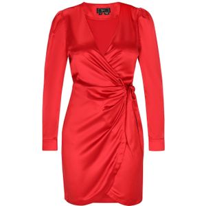 faina Cocktailjurk  rood