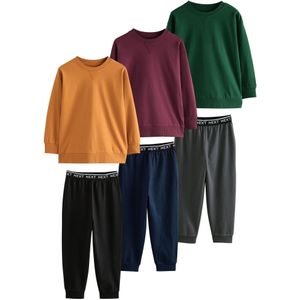 Next Nachtkledij  donkergroen / oranje / bordeaux / zwart