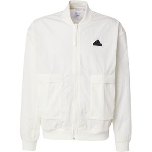 ADIDAS SPORTSWEAR Sportjas 'City Escape'  zwart / wit