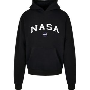 F4NT4STIC Sweatshirt 'NASA Collegiate'  zwart / wit
