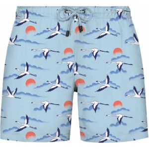WESTMARK LONDON Zwemshorts  blauw / navy / oranje