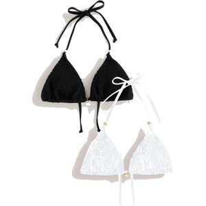 Next Bikinitop  zwart / wit