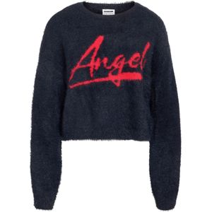 Noisy may Trui 'NMHEIDI'  knalrood / zwart