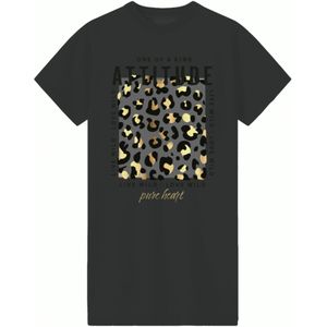 ONLY Jurk  beige / grijs / basaltgrijs / zwart