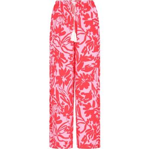 IZIA Broek 'Festival'  rosa / rood