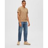 SELETED - O-Neck Tee W Noos - T-shirt - Kelp