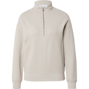 NU-IN Sweatshirt  greige / bloedrood