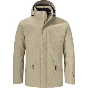 Schöffel - Urban 3in1 Parka - Bruin - 2-in-1-jack