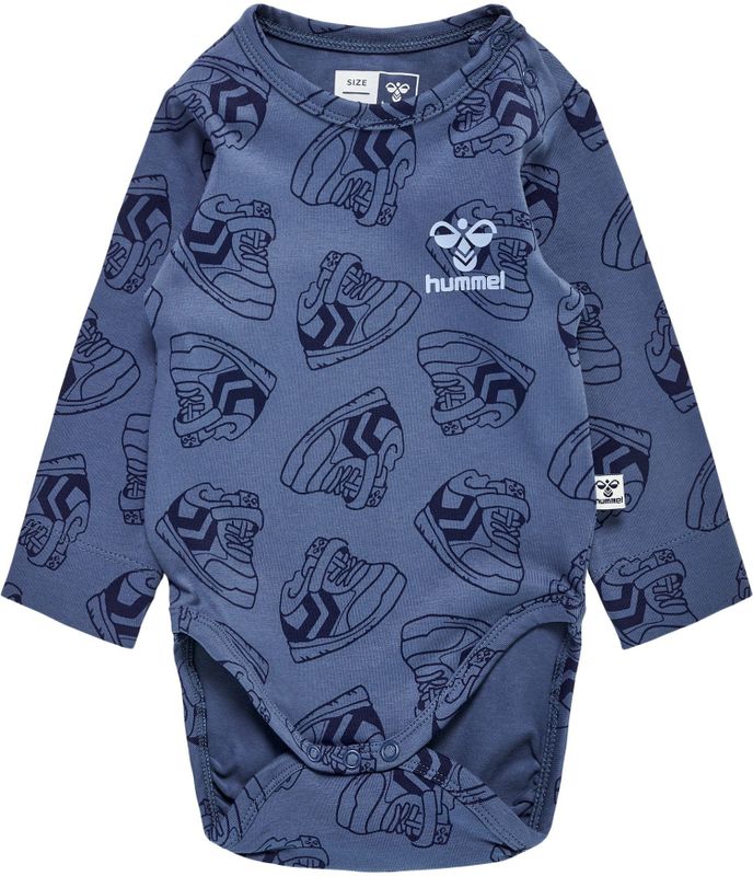 Hummel - hmlSNEAKER BODY L/S - Body - Voor Babyjongens - Lange Mouwen