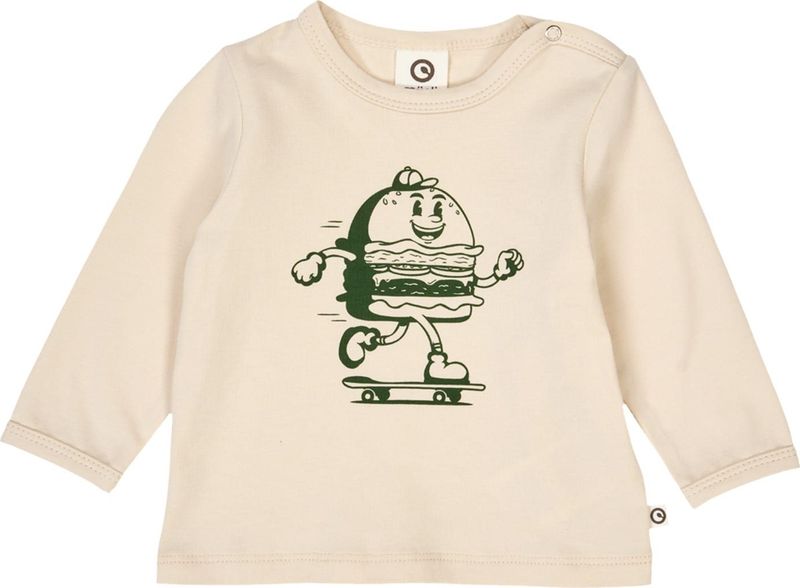 Müsli by GREEN COTTON - Shirt - Sand - Lange Mouw