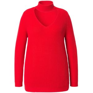 MIAMODA Trui  neonrood