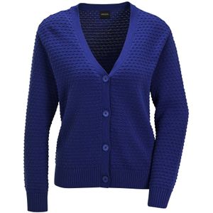 MADELEINE Gebreid vest  blauw