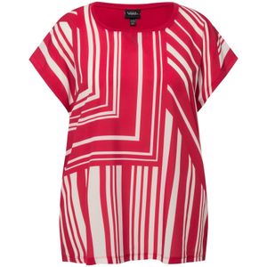 Ulla Popken Shirt  lichtrood