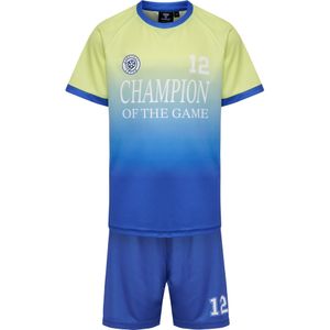 Hummel - Set - Blauw - 2-delig - Shirt en Hose - Kwartmouw