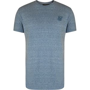 SikSilk Shirt  blauw gemêleerd