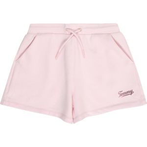 Tommy Hilfiger - TOMMY SCRIPT SWEATSHORT - Light Pink - Sweatshort - Voor Kinderen Tot 16 Jaar