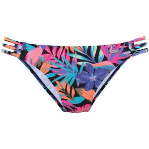 Bikinibroekje - Zwart - Polyamide - Gedessineerd