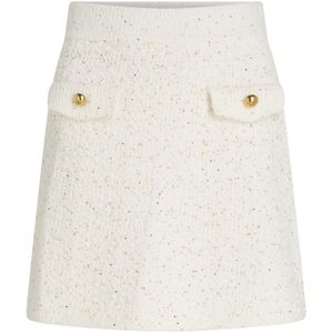 Karl Lagerfeld Rok  crème / goud