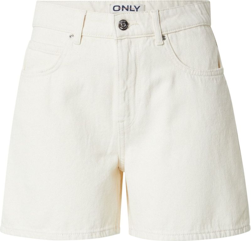 ONLY - ONLVenus - Jeans - Crème - Regular Fit - Mid Waist