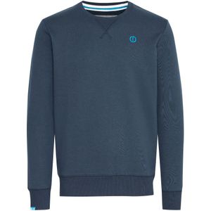!Solid Sweatshirt 'Benn'  navy / wit