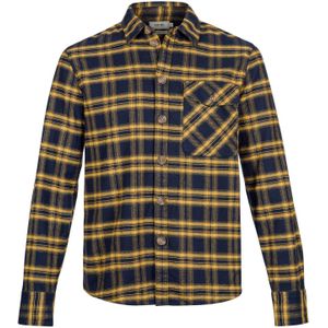 Shiwi Overhemd 'Brad'  navy / geel