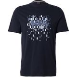 BOSS Shirt 'C-Thompson'  marine / saffier / wit