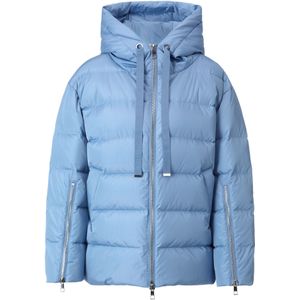 Rich & Royal Winterjas  blauw denim