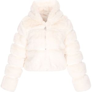 faina Winterjas  wit