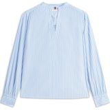 TOMMY HILFIGER Blouse  lichtblauw / wit
