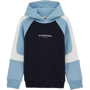 Blue Ridge - Jongens Hoodie - Marineblauw - Regular Fit - Katoen