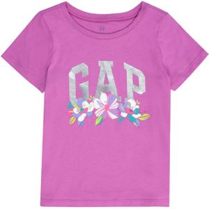 GAP Shirt  jade groen / orchidee / zilver / wit