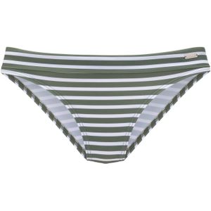 VENICE BEACH Bikinibroek  donkergroen / offwhite