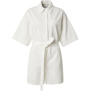 EDITED Jumpsuit 'Nuria'  wit / white denim