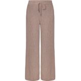 TATUUM - Broek - Beige - Lang/maxi - Loosefit - Mid waist