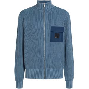 KARL LAGERFELD JEANS Gebreid vest  marine / smoky blue