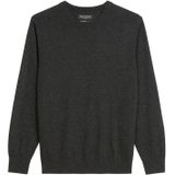 Regular fit pullover van katoenmix met scheerwol
