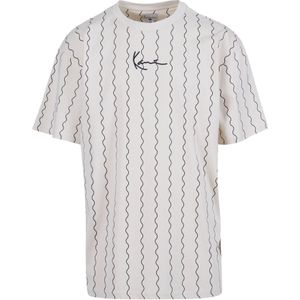 Karl Kani Shirt  zwart / offwhite