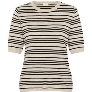 Pullover - Gestreept - Zacht - 80% Viscose, 20% Nylon