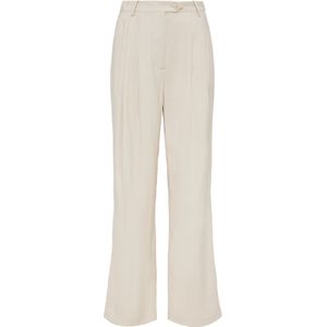 LeGer by Lena Gercke Bandplooibroek 'Edina'  offwhite