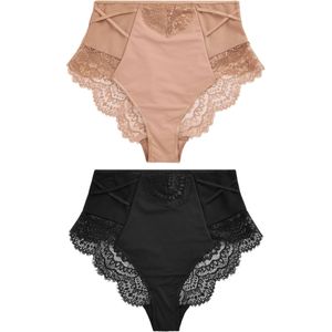 Next Slip  oudroze / zwart