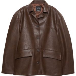 Pull&Bear Tussenjas  chocoladebruin