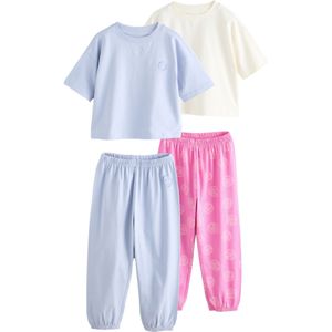 Next Nachtkledij  lichtbeige / lichtlila / pink