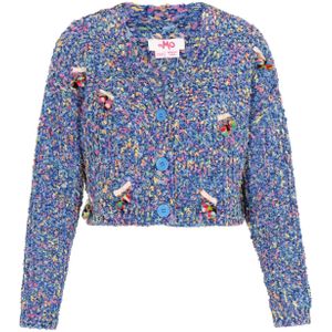 MYMO Oversized vest  royal blue/koningsblauw / geel / lavendel / lichtroze