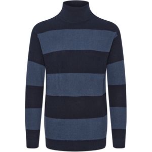 !Solid Trui 'Serge'  smoky blue / donkerblauw